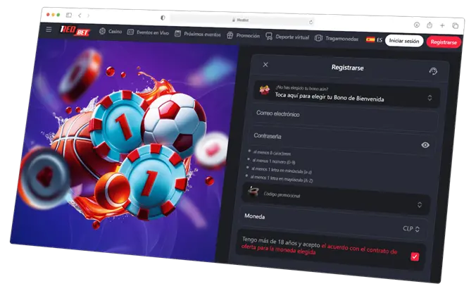 1Red Chile registrase